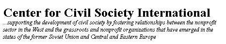Center for Civil Society International